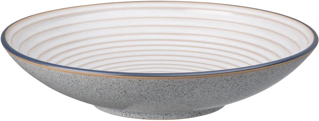 Denby Studio Grey riflet skål 31 cm Granite