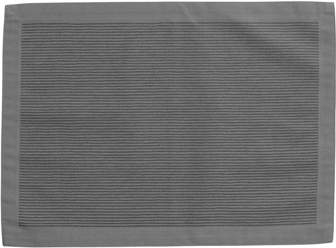 Design House spisebrikke 37x50 cm Grey-stripe