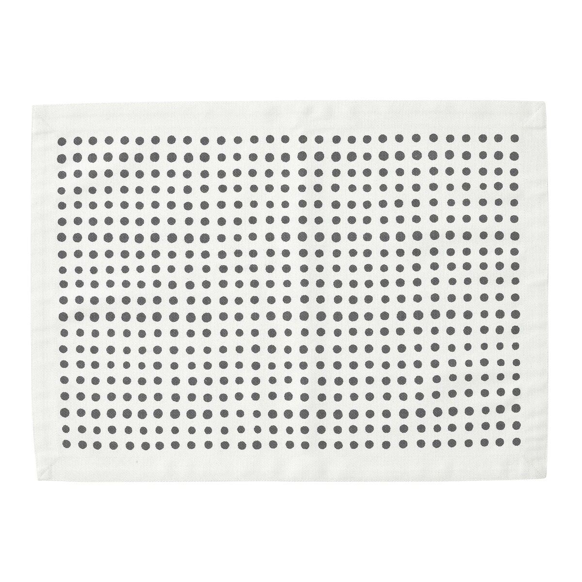 Design House spisebrikke 37x50 cm Off white-dot