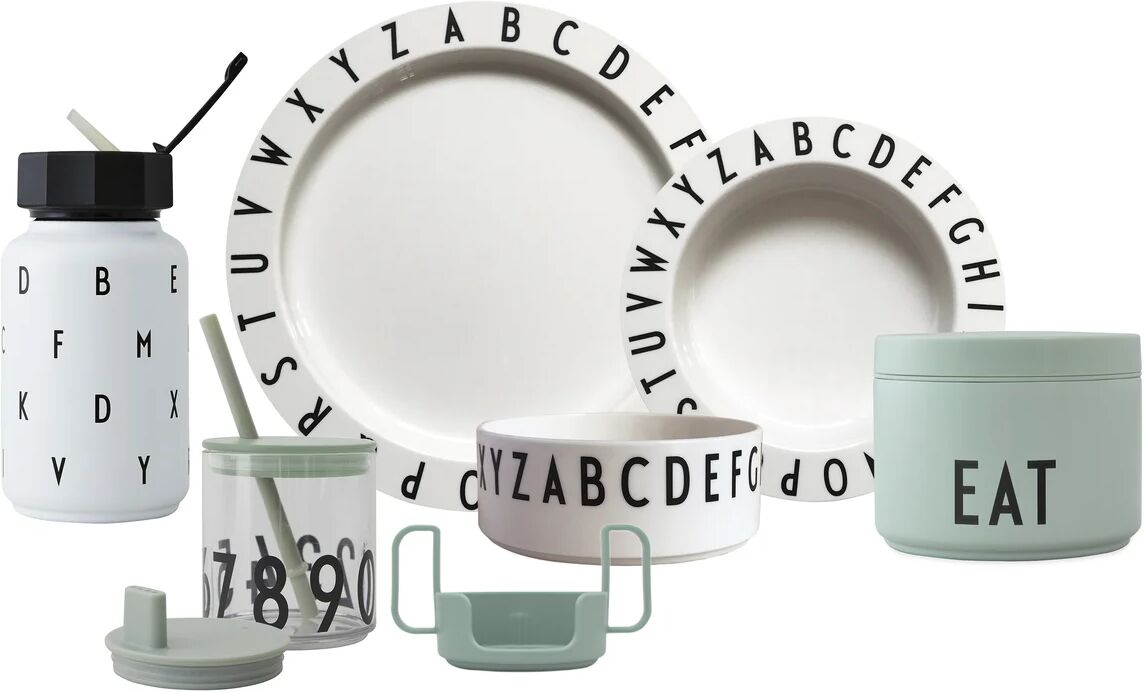 Design Letters Eat & Learn Premium gavesett Grønn-hvit