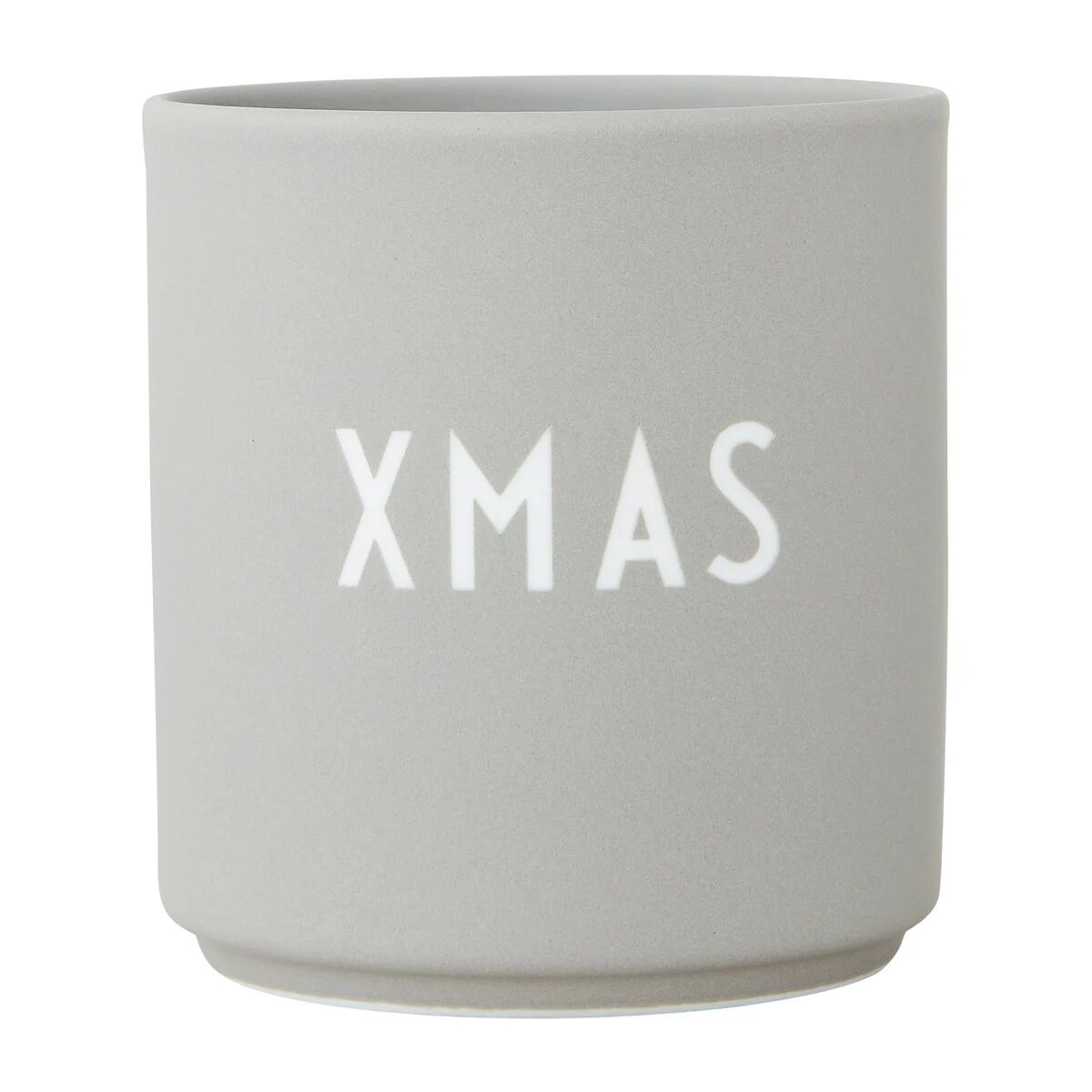 Design Letters favorittkopp X-mas Cool gray