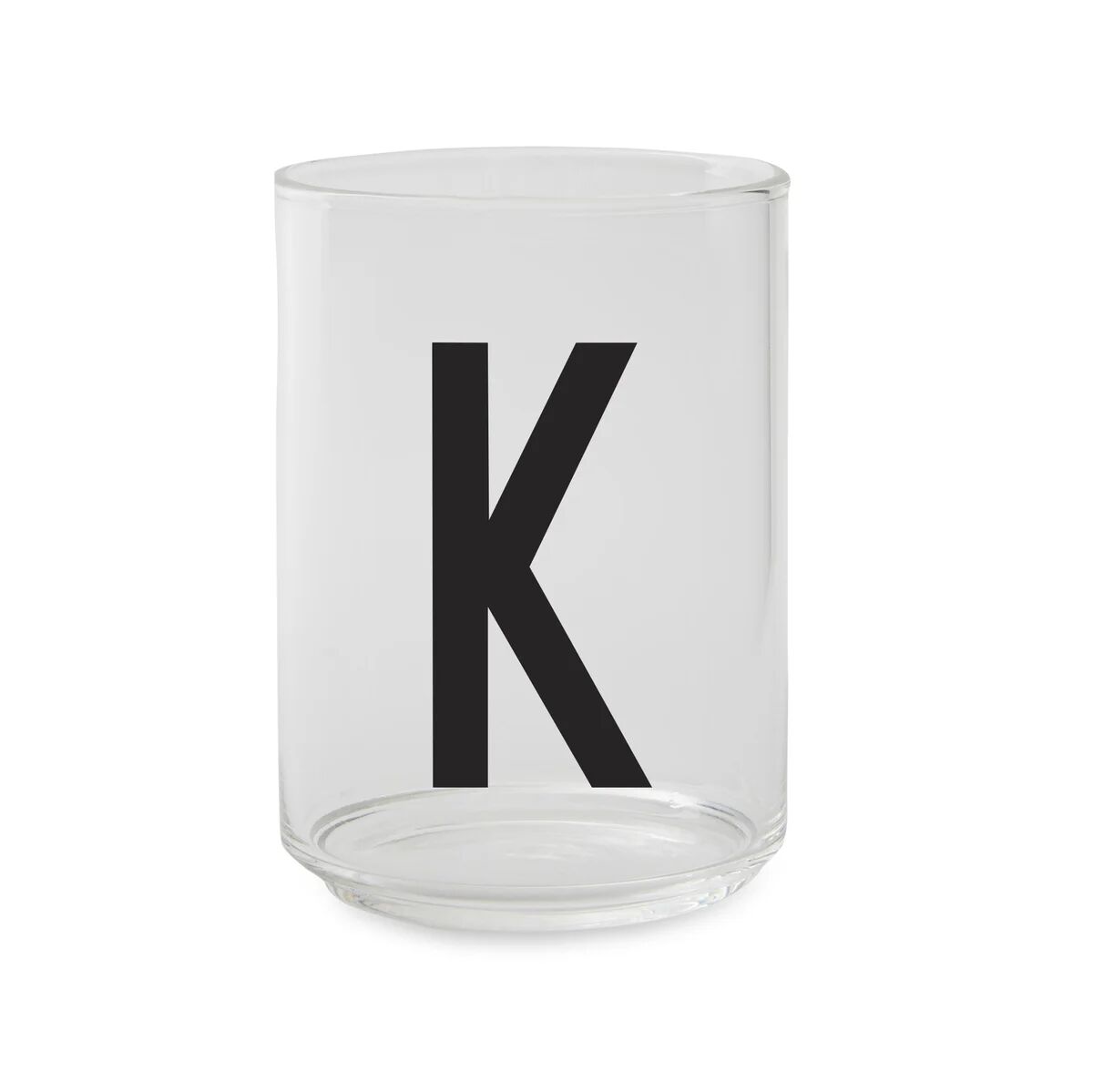 Design Letters glass K