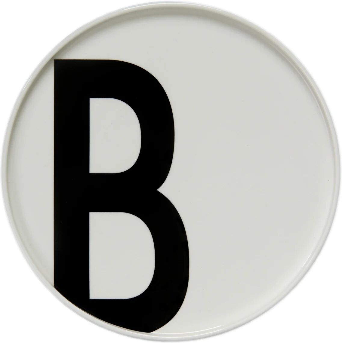 Design Letters tallerken B