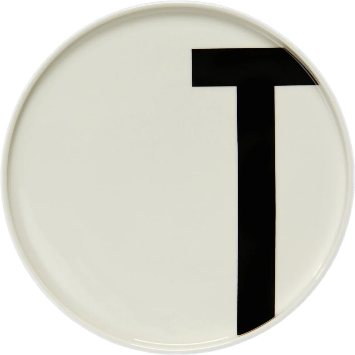 Design Letters tallerken T