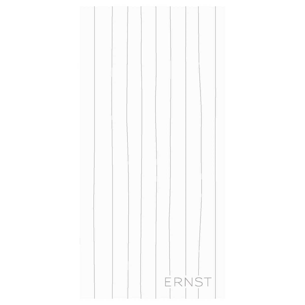 Ernst serviett stripete 10x20 cm 20-pakning Hvit-grå