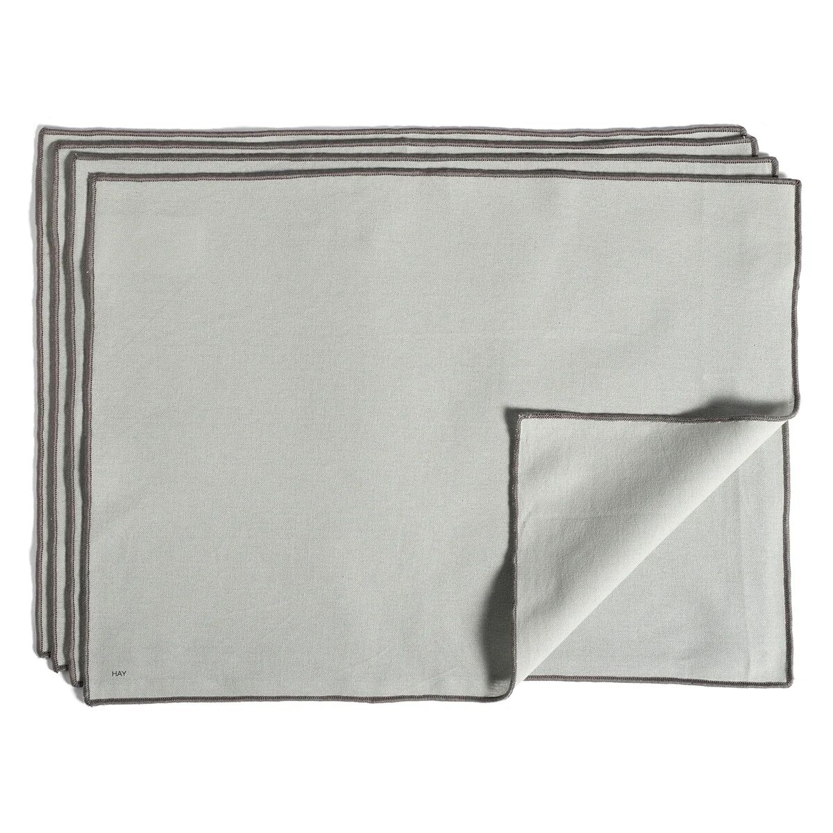 HAY Contour spisebrikke 34x46 cm 4-stk. Grey