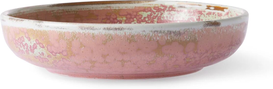 HK Living Home Chef dyp tallerken Ø19,3 cm Rustic pink