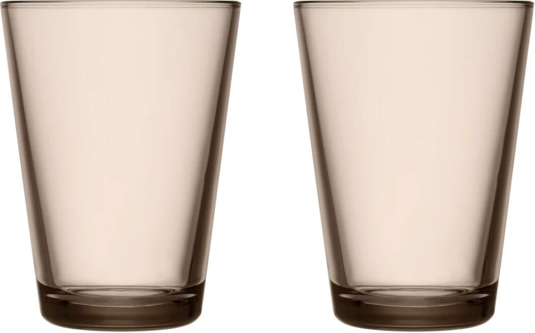 iittala Kartio vannglass 40 cl 2-stk. Lin