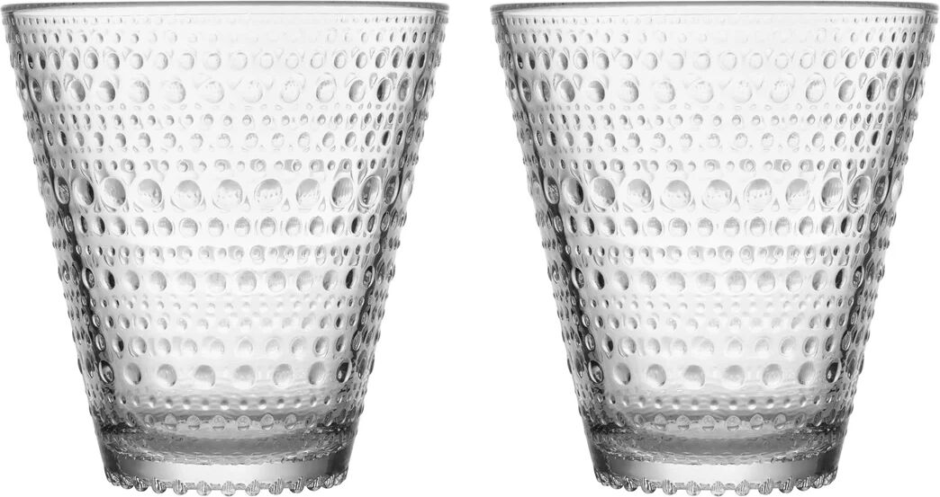 iittala Kastehelmi glass 30 cl 2-stk klar