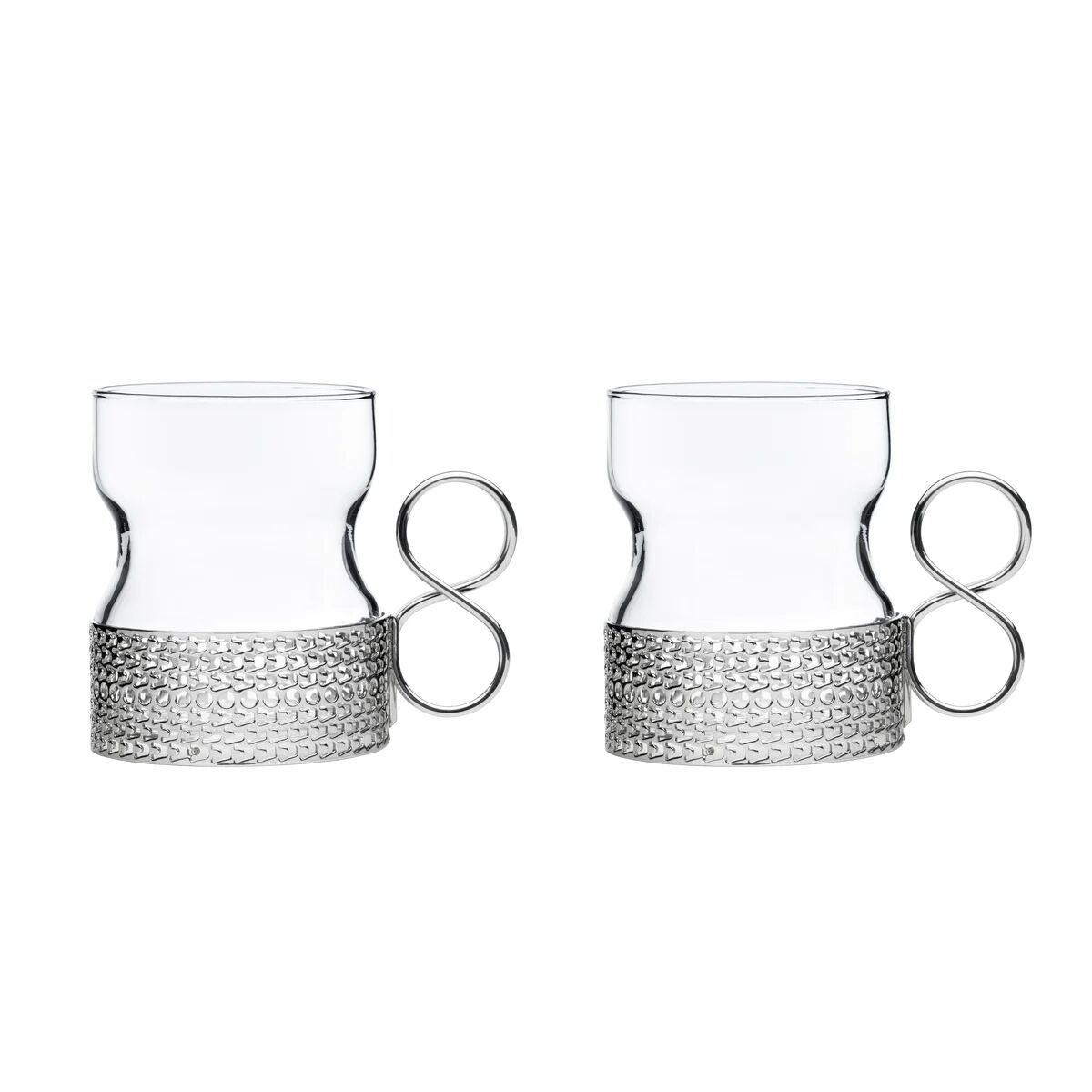 iittala Tsaikka glass med holder 2-pakn. 23 cl