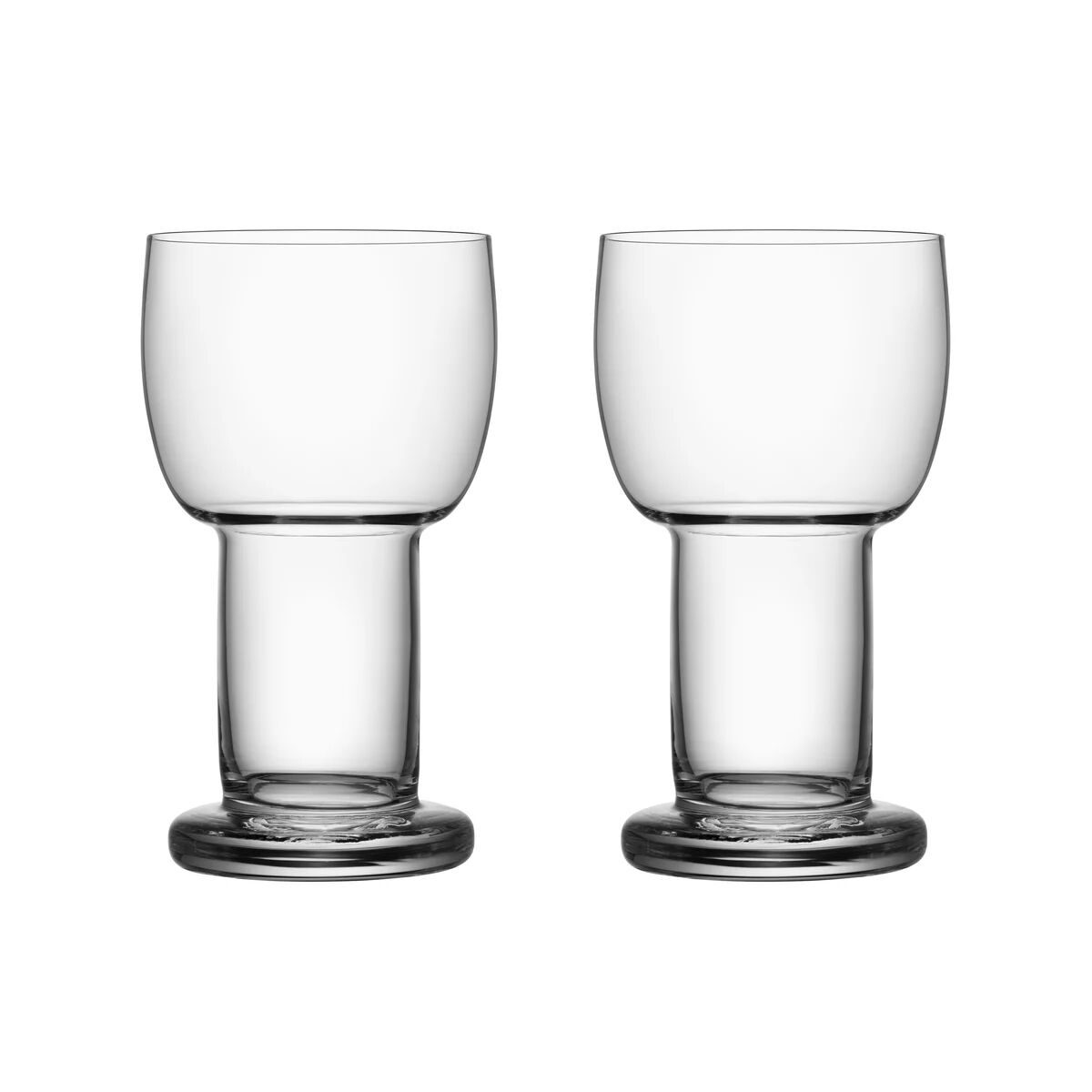 Kosta Boda Picnic glass 32cl 2-stk. Klar