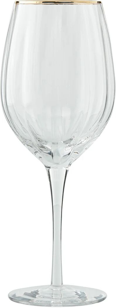 Lene Bjerre Claudine hvitvinsglass 58 cl Clear-light gold