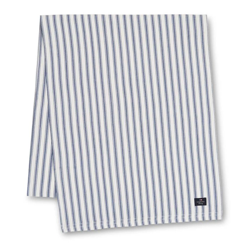 Lexington Icons Herringbone Striped løper 50x150 cm Blue-white