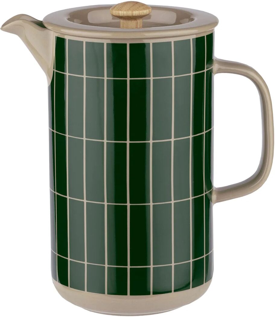 Marimekko Tiiliskivi presskanne 0,9 l Terra-dark green