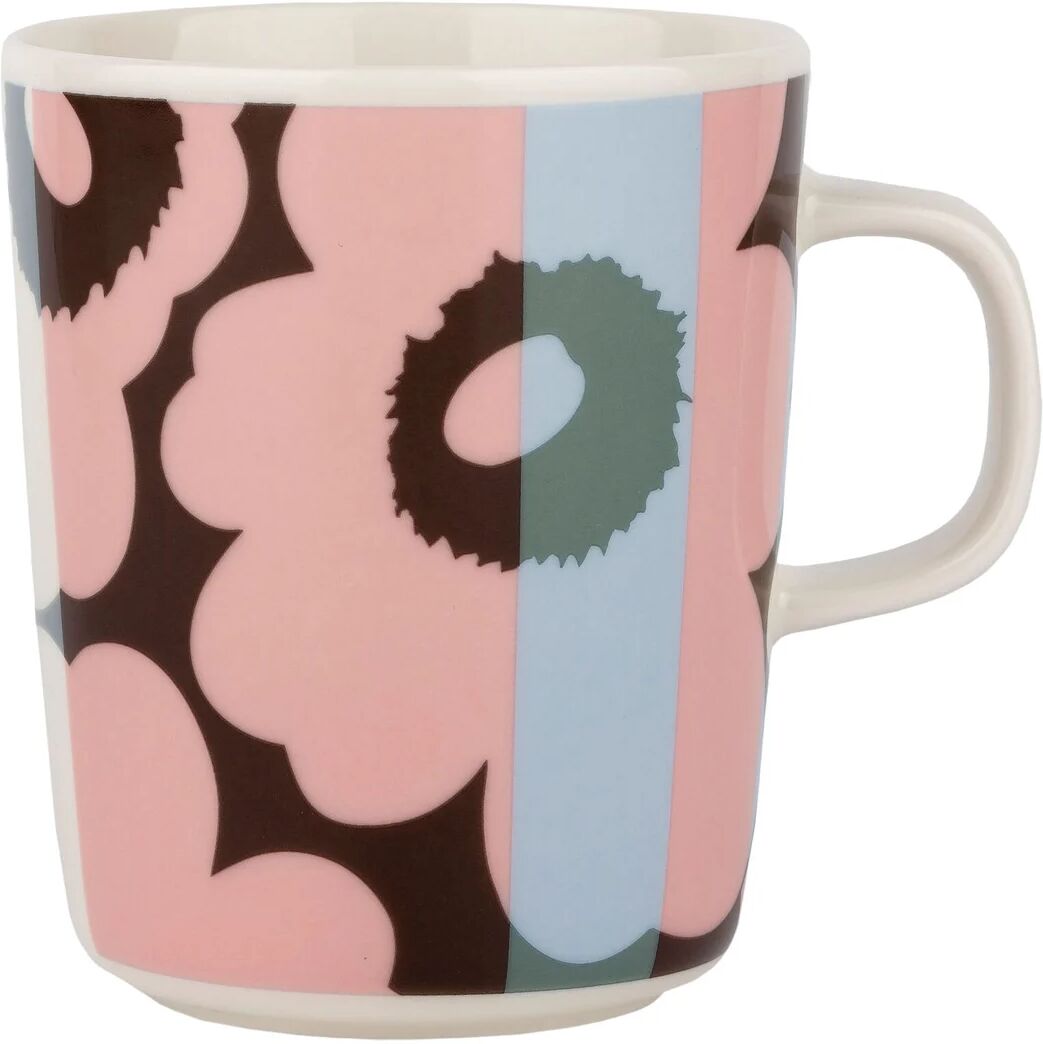 Marimekko Unikko kopp 25 cl White-light sky-dusty pink