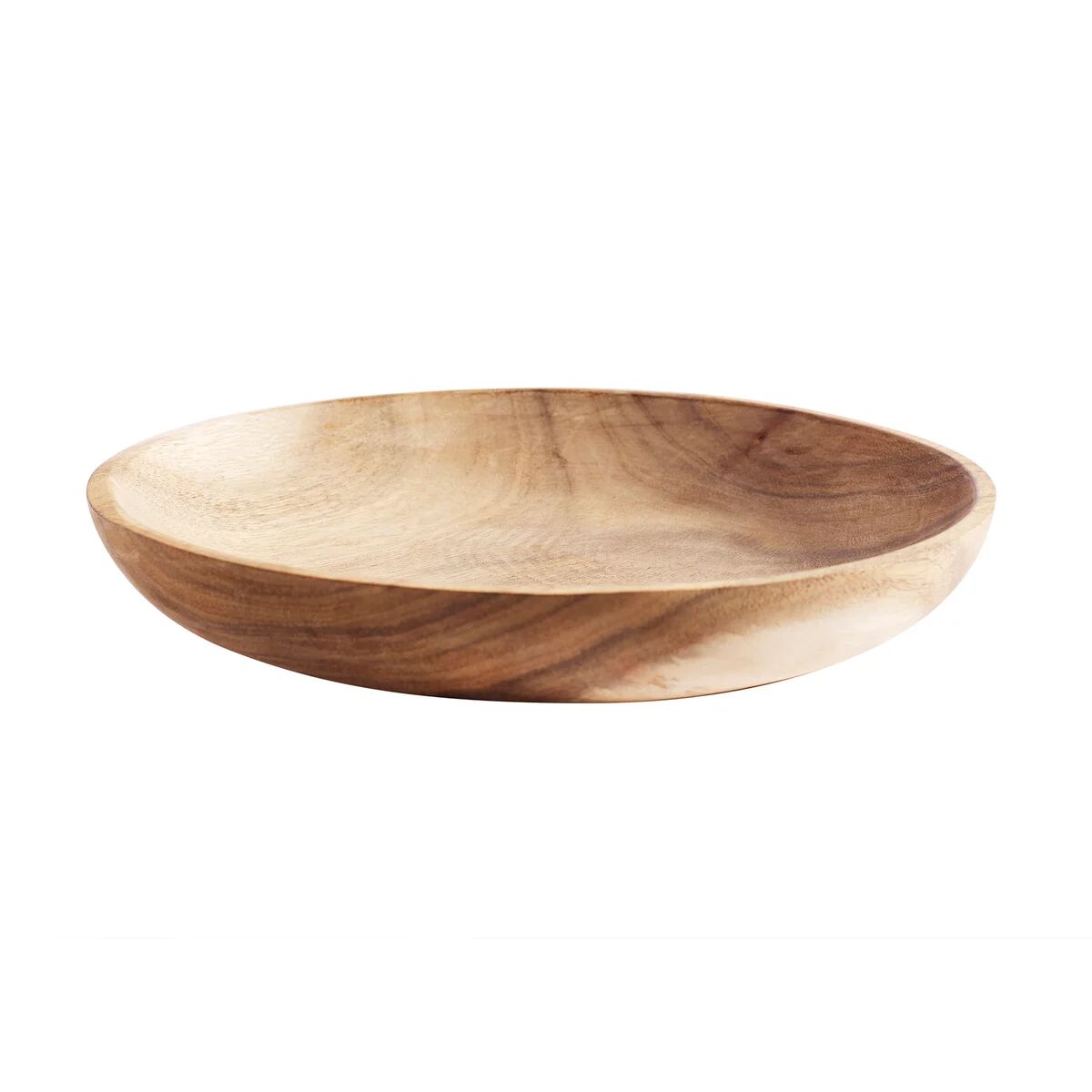 Muubs teak tallerken 18 cm Natur