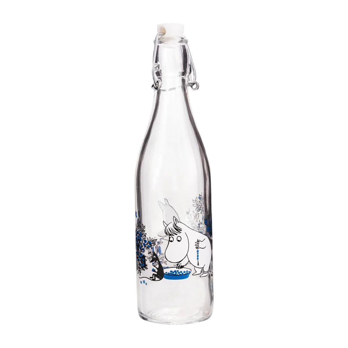 Muurla Blueberries glassflaske 0,5 L Transparent