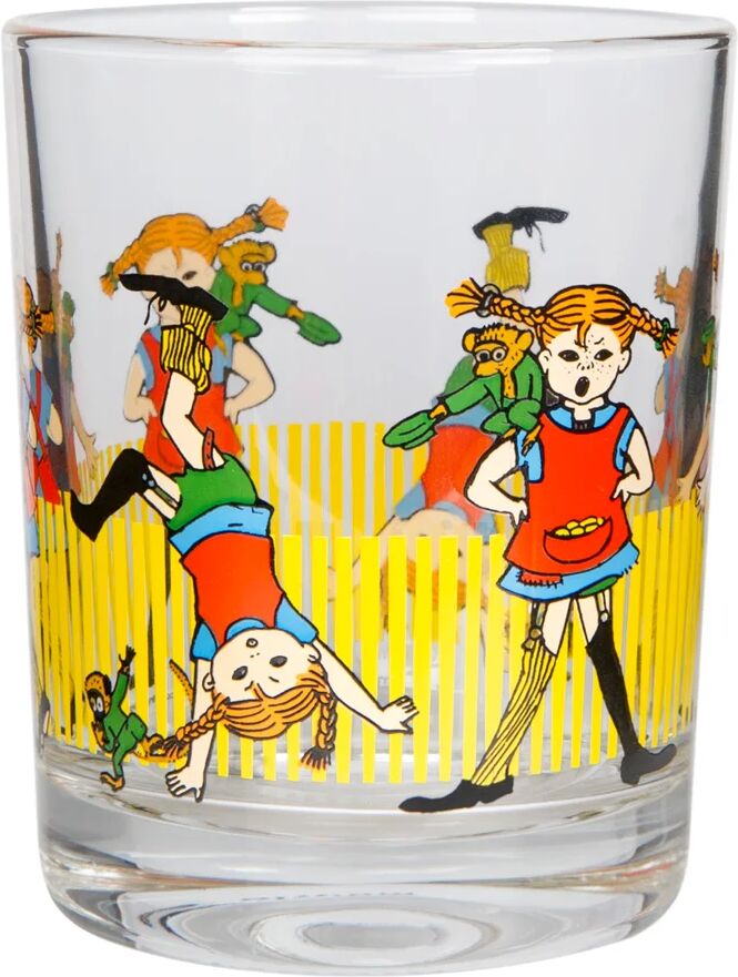 Muurla Pippi drikkeglass 2 dl Multi