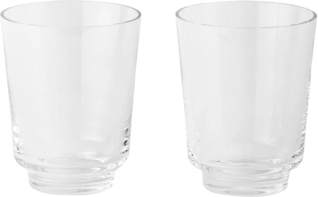 Muuto Raise glass 30 cl 2-pakning Clear