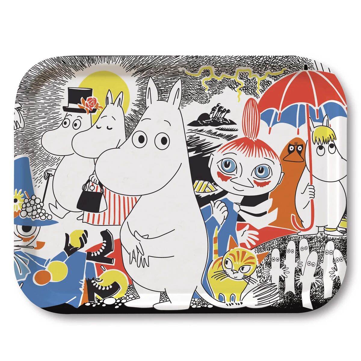 Opto Design Moomin Comic Cover Nr1 brett 27x20 cm