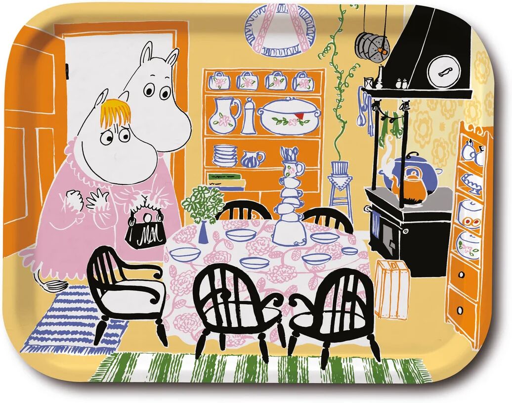 Opto Design Moomin Kitchen brett Gul