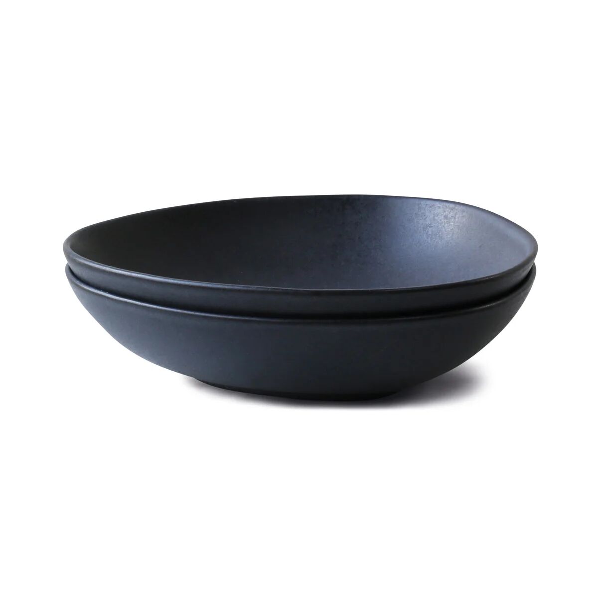 Ro Collection Deep plate no.52 2-stk. Lava stone