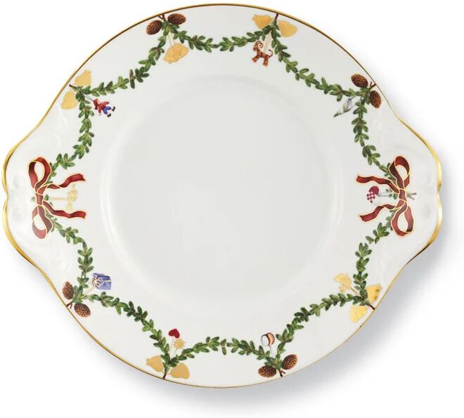 Royal Copenhagen Star Fluted Christmas tallerken 27 cm