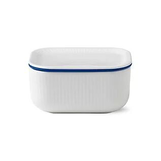 Royal Copenhagen White Fluted smørskål 6,8 cm