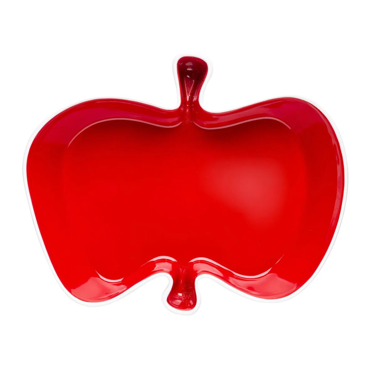 Sagaform Apple serveringsfat rød-hvit