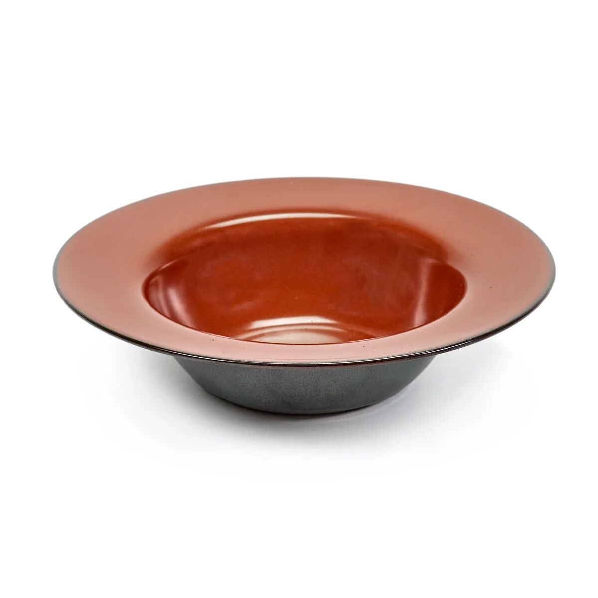 Serax Terres de Rêves dyp tallerken 21,3 cm Rust-smokey blue