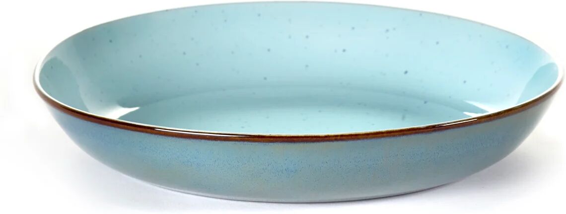 Serax Terres de Rêves pastatallerken 23,5 cm Light blue-smokey blue