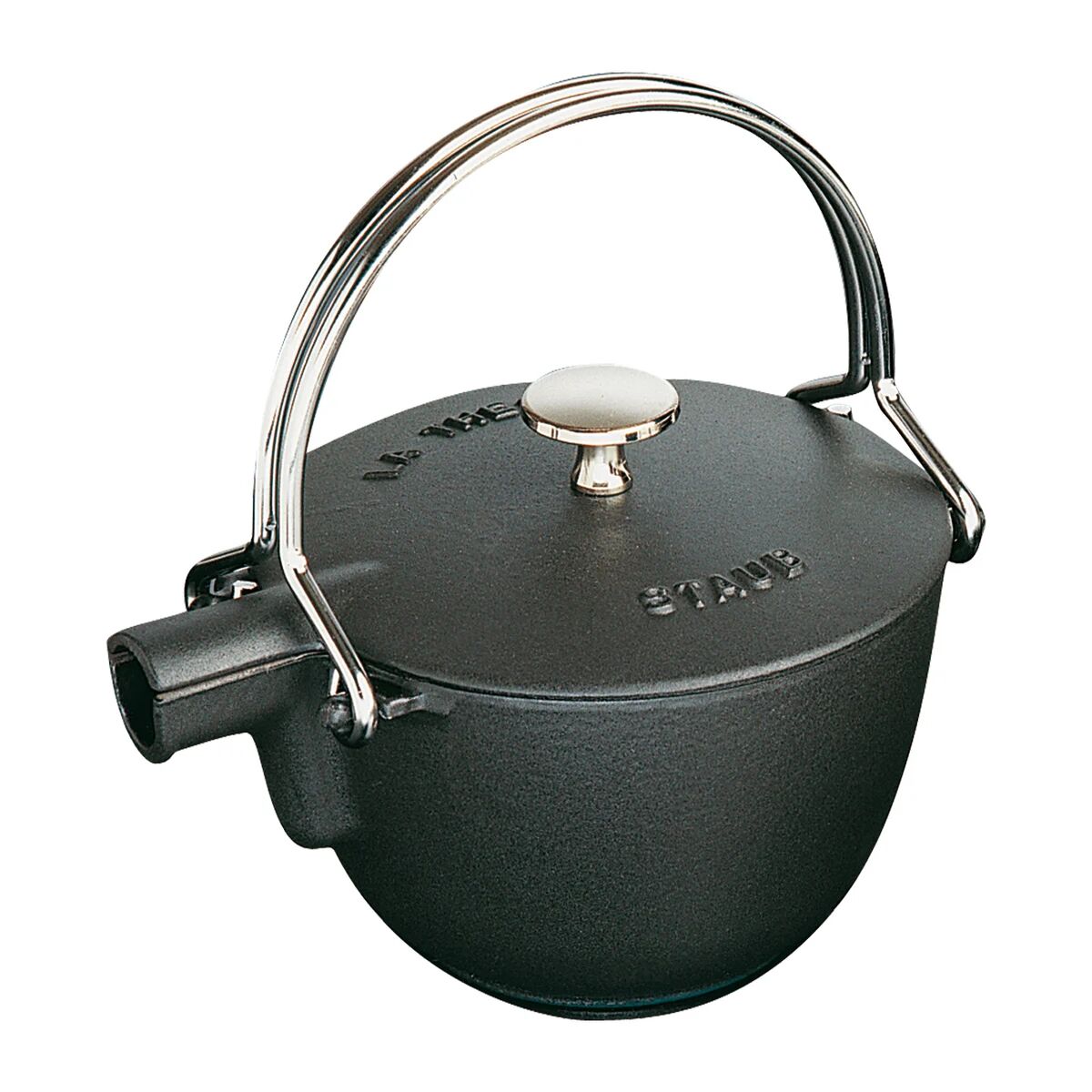 Staub tekanne rund 1,15 L Svart