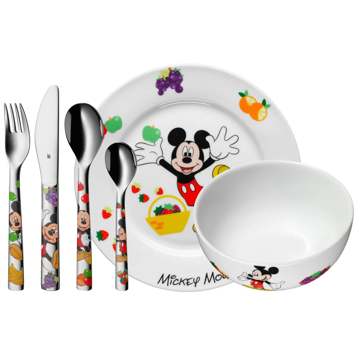 WMF barneservise 6 deler Mickey Mouse