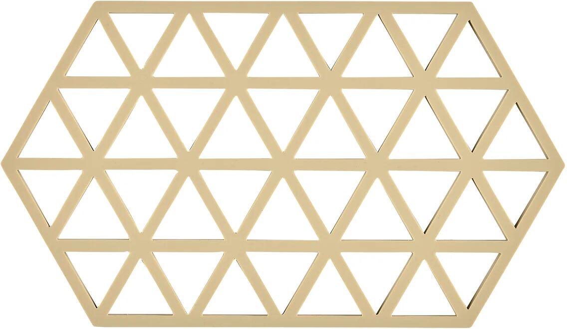 Zone Triangles gryteunderlag 14x24 cm Warm sand