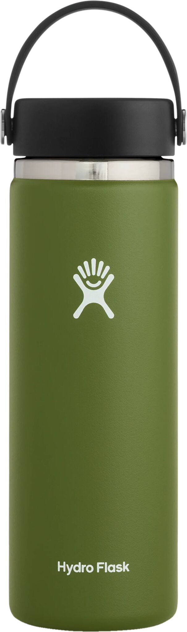 Hydro Flask 20 Oz Wide Flex Cap Olive, drikkeflaske 20 Oz OLIVE