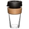 Kubek z pokrywką KeepCup Brew Cork Black, 454 ml