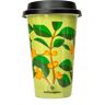 Kubek Motyw Roślinny - kaffekapslen - Ceramiczny kubek termiczny - 300 ml