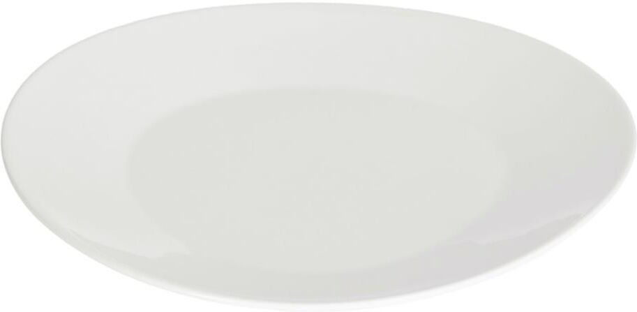 Kave Home - Talerz deserowy Pierina porcelana bialy owalny