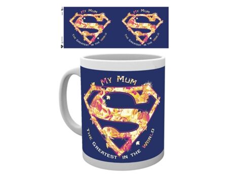 Gb Eye Caneca Superman Mothers Day Mum Greatest