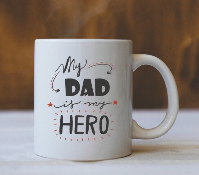 Cana Cu Mesaj - Dad Is My Hero