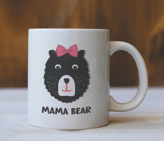 Cana Cu Mesaj - Mama Bear