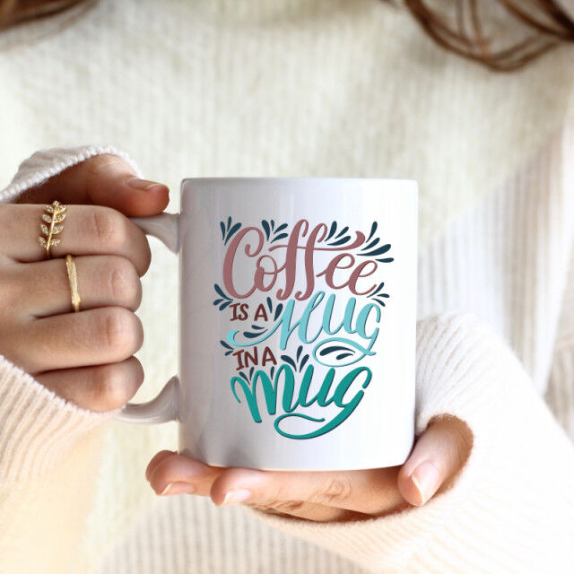 Cana cu Mesaj Coffee Is A Mug In A Mug