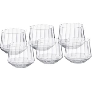 Georg Jensen - Bernadotte Low Tumbler 6-Pack - Transparent - Transparent - Dricksglas