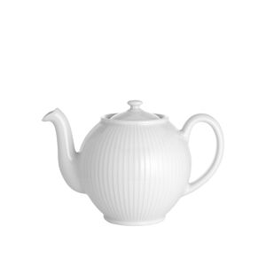 Pillivuyt - Plissé Teapot - Vit - Tekannor - Naturmaterial