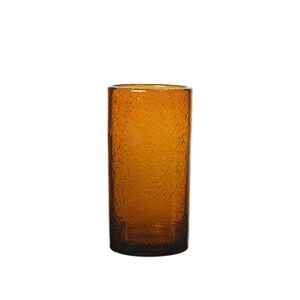 Ferm Living - Oli Water Glass - Tall - Amber - Dricksglas