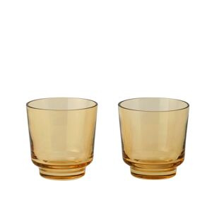 Muuto - Raise Glasses 20 Cl - Burnt Orange, Set Of 2 - Dricksglas