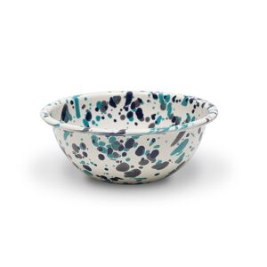 Crow Canyon - Cereal Bowl Grey / Navy / Turquoise - Grå,Blå - Djupa Tallrikar