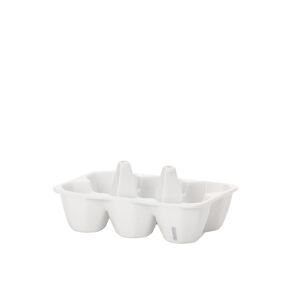 Seletti - Porcelain Egg Holder - Vit - Vit - Äggkoppar