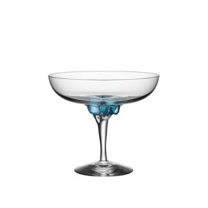 Kosta Boda - Sugar Dandy Coupe - Blue - 32 Cl, 32 Cl - Blå - Champagneglas