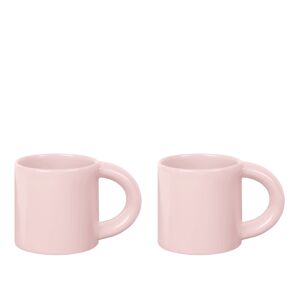 Hem - Bronto Mug (Set Of 2) - Pink - Rosa - Kaffekoppar